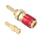 thumbnail image 1 of Water Cooled And Gas Adapter M6 Lightweight Wear-Resistance Welding Torch Quick Connector Brass For Welding Torch Mig Tig Welder Torch ANGGREK Herramientas, 1 of 8