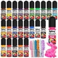 thumbnail image 1 of Set de Pigmentos de Resina Epóxica SigWong 24 Colores + 6 Brillantinas 6 ml, 1 of 6