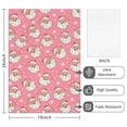 thumbnail image 2 of 2 Pcs Funny Kitchen Towels,Pink Christmas Santa Pattern Microfiber Dish Towels,Kitchen Tea Towels,Kitchen Towel Set (18" X 26"), 2 of 7
