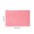 thumbnail image 3 of Washable Underpads, Waterproof Soft Portable and Reusable Incontinence Pads, for Adults, Elderly and Pets (47.24X31.5in, Pink), 3 of 6