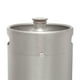 thumbnail image 3 of Barril presurizado de 5 litros de capacidad, barril de cerveza con presión ajustable para camping y picnic. 5L, 3 of 8