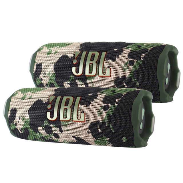 Altavoz inalámbrico Bluetooth JBL Flip 7 Portable x2 Camo