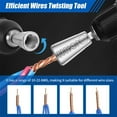 Kiteke Drill Bit Twister Tools for Drill Bits Upgrade Stainless Steel