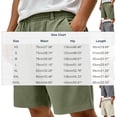 thumbnail image 3 of Mens Casual Sweat Shorts Drawstring Summer Beach Stretch Quilted Shorts Workout Running Big and Tall Size XS-3XL Gray, 3 of 9