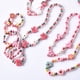 thumbnail image 2 of Juego de joyas de collar de pulsera con forma de animal colorido de dibujos animados con estilo creativo para niños (estilo 1), 2 of 4