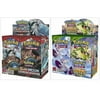 Pokemon Trading Card Game Crimson Invasion Booster Box and XY Roaring Skies Booster Box Bundle, 1 of Each