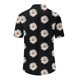 thumbnail image 4 of Tops de impresión de botones de bolsillo de manga corta de ocio con cuello en V de verano para mujer OAVQHLG3B Store lin121212, 4 of 4