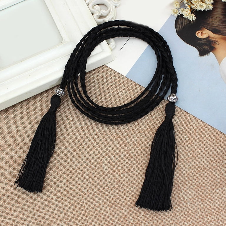 Ladies Bohemian Style Belt Braid Waist Belt for Summer  display picture 3