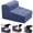 Blue, variant on Foot Rest for Under Desk At Work.Ergonomic Foot Rest for Under Desk At Work,Rest for Under Desk Office & Home,Footstool Leg Elevation