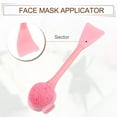 thumbnail image 5 of Unique Bargains Silicone Facial Cleansing Brush Multifunction Face Scrubber Pink, 5 of 7