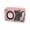 Pink, variant on Bluetooth Speaker Transparent Mechanical Design Black Audio Device with Colorful Lights and Exposed Components Wireless Portable Music Player for Indoor Entertainment