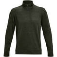 thumbnail image 3 of Under Armour Mens Storm SweaterFleece Quarter Zip, (310) Baroque Green / / Black, X-Large, 3 of 6