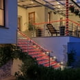 thumbnail image 4 of Jnaurb Battery Operated Rope Lights for Outside, 33FT 100LED 8 Modes Battery Operated String Lights, Waterproof Christmas Fairy Light with Remote for Outdoor Indoor Patio Xmas Party Decorations - Red, 4 of 7