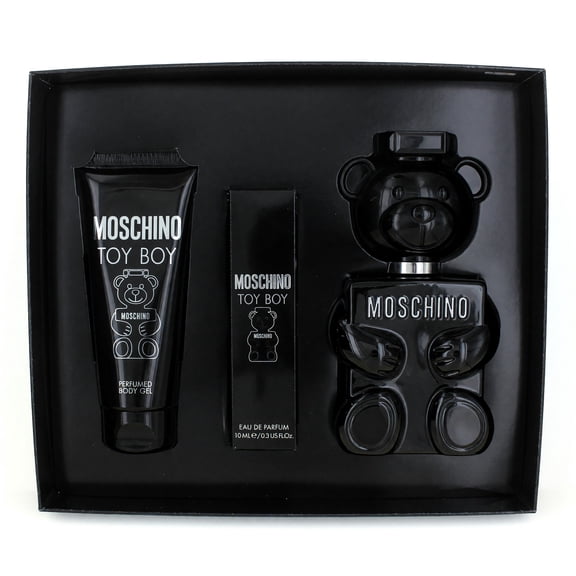 Moschino Toy Boy by Moschino, 3 Piece Gift Set for Men
