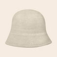 thumbnail image 2 of PureCasa Women's Bucket Hat Winter Soft Knitted Sun Hat Fashion Versatile Fisherman Hat Travel Daily Outdoor Casual Skull Cap, 2 of 5