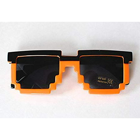 Lootcrate Exclusive Minecraft Orange Sunglasses