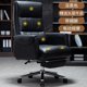 thumbnail image 1 of Lumbar Back Support Office Chair Cover Stretch Caster Wheels Office Chair Modern Multifunction Silla Giratoria Office Furniture My Lux Decor Round, 1 of 27