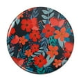 thumbnail image 1 of Cecilie Flowers Pattern Pinback Button Pin, 1 of 5