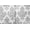 grey, variant on Damask Rust Color Vinyl Flannel Backed Tablecloth 52" x 52" Square