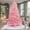Pink, variant on 7.5ft Pre-Lit Pink Artificial Christmas Tree, 1000 Branch Tips with 240 LEDs for Indoor Outdoor Holiday