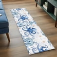 2'x6' Rug Runners for Hallways Kitchen, Coastal Octopus Non Slip ...