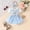 Light Blue-F, variant on New Born Clothes Baby Girl Baby Girls' Dresses Rompers Bodysuit Baby Outfits First Birthday Girl Outfit Baby Girl Romper 0-3 Months