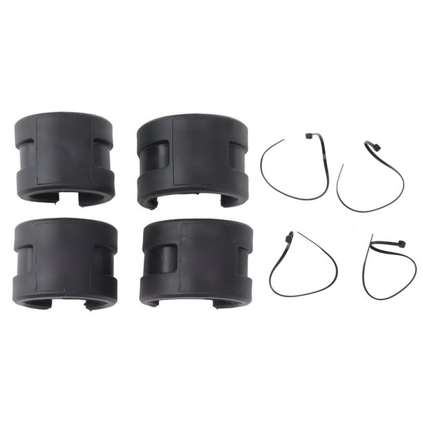 4 Piezas Protector de vaina de Bicicleta Protector de Marco de Bicicleta Almohadilla de protección Protector de Anillo de protección de Goma de colisión Protector para Bicicleta de Carretera Negro YUNYI BRAND Deportes