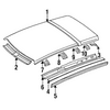 Genuine OE Mitsubishi Roof Panel - MB637929