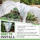 thumbnail image 5 of Cubiertas para plantas de protección contra heladas, cubierta flotante reutilizable de 2m * 5m, cubiertas para plantas, tela helada para protección contra plagas solares de invierno TUNC Sencillez, 5 of 5