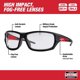 thumbnail image 4 of Lentes De Seguridad Transparentes Md Milwaukee 48732020 Milwaukee 48732020, 4 of 6