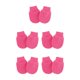 thumbnail image 3 of Sonducket Manoplas para bebés Guantes para recién nacidos Estilo clásico Trajes para bebés rosa rojo Rosa roja 5Conjunto, 3 of 6