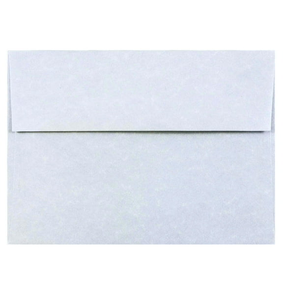 JAM Paper A7 Envelopes, 5.3x7.3, Blue Parchment, 250/Pack
