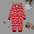 JHGoosr Kids Jumpsuit For Christmas Family Pajamas Cute Big Headed Deer