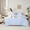 Blue R, variant on Feelyou Initial K Letter Twin Bedding Sets 7-Piece for Kid, Fashion Stripes Ombre Bedding Comforter Set, Fairy Tale Princess Reversible Sheet Sets, Breathable Home Decor