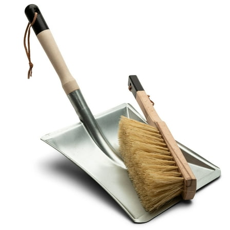 Kings County Tools Ash Shovel and Hearth Brush Fireplace Tools Set