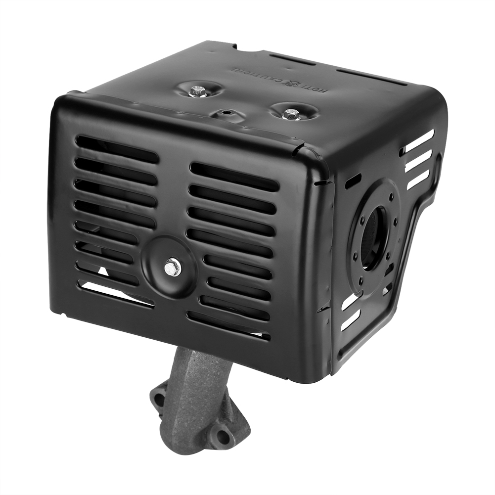 Tebru Electric Generator Muffler Assembly for Honda GX340 GX390 182F