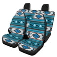 thumbnail image 2 of Qpednta Sunflower Car Seat Covers 4 Pcs, Front Seats and Rear Bench Cover Cushion Auto Seat Cover Protector Automotive Interior Protection Fits most Cars, SUVs, and Trucks, 2 of 7