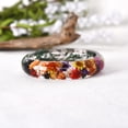thumbnail image 4 of Brazalete jinwen de resina con flores secas para mujer y niña, 4 of 8