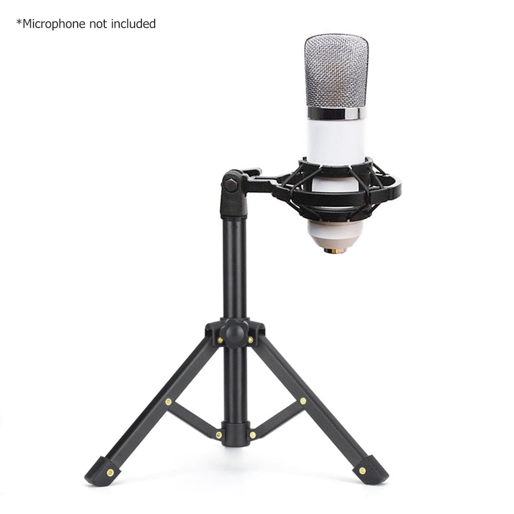 als resultaat verlies Adviseren muslady Tabletop Microphone Tripod Stand Desktop Mic Stand Metal Mic Tripod  with Mic Holder for Streaming Recording | Walmart Canada