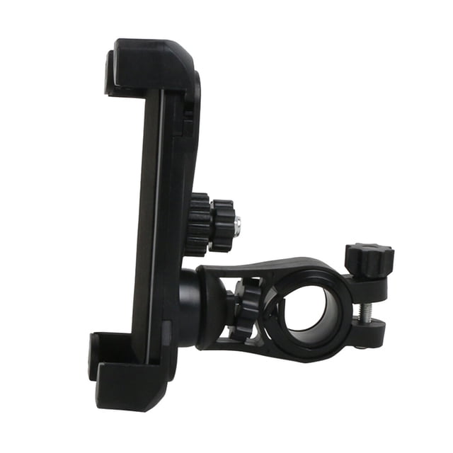 Support de Téléphone Universel pour Vélo Réglable 4 Griffes Antidérapant Support de Guidon pour Téléphone Intelligent 3.5-6.5 Pouces GPS Navigateur (Noir)