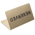 thumbnail image 2 of Shisuyan Table Top Reserved Sign Metal Reserved Sign for Restaurants Wedding Ceremony, 2 of 9