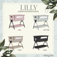 thumbnail image 5 of Dream On Me Lilly Bassinet & Bedside Sleeper In Light Grey, 5 of 21