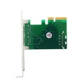 thumbnail image 3 of PCI-E a 2 puertos USB3.1 Tipo A Tarjeta de expansión PCI Express Adaptador de concentrador Abanopi Tarjeta de expansion, 3 of 6