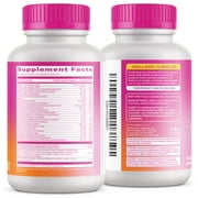 Pink Stork Premium Prenatal Multivitamin Supplements with Folate, Probiotics, Biotin - 60 Capsules