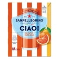 thumbnail image 4 of Sanpellegrino CIAO Blood Orange Flavored Sparkling Water with Real Fruit Juices: Blood Orange Flavor 6 Pack, 4 of 14