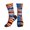 2 Black-2, variant on Athletic Socks Flag Thin Blue Line Flag Sport Running Calf Socks Crew Socks for Men Women