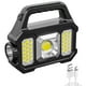 thumbnail image 1 of Reflector solar Reflector LED portátil Solar/USB Recargable Potente linterna Fuente de luz dual Reflector Impermeable 6 Engranajes Antorcha Luz para acampar Emergencia al aire libre, 1 of 11