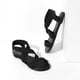 thumbnail image 3 of Sandalia DREAM PAIRS ELÁSTICA Talla 6 Negra con Tira Elástica, 3 of 5
