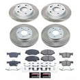 thumbnail image 2 of PowerStop Front and Rear Semi-Coated Rotor and Low-Dust Ceramic Brake Pad Kit SC7574, 2 of 3