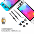 thumbnail image 3 of 2-Pack Replacement Joystick Analog Thumb Stick Repair Kit for Nintendo Switch/OLED/Lite Model Joycons Controller - Drift Fix Tools Y1.5 / +1.5 Screwdriver/Pry Tools-2 Pack, 3 of 6